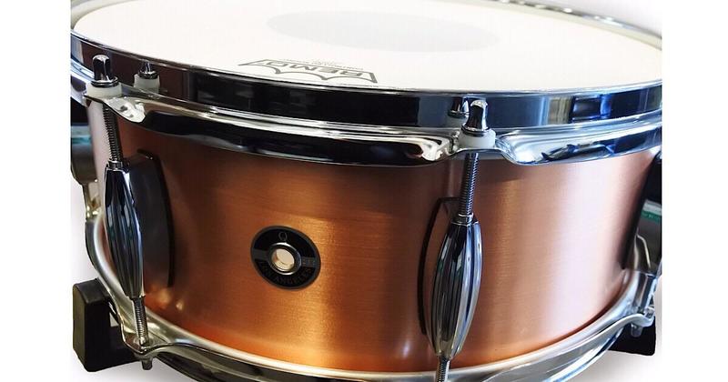 【代々木店】Q Drum Snare CP-1470 Copper Plate 3mm 14